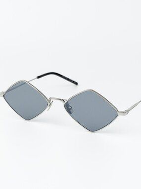 Saint Laurent Men Sunglasses Silver Flash SL302 LISA 010 NEW AUTHENTIC